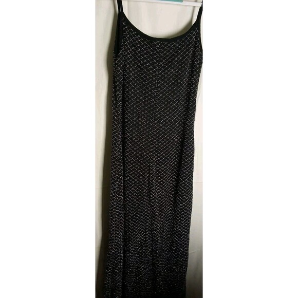 Club Paradise Womens Black Long Dress With Cardigan Size Large - Picture 12 of 13